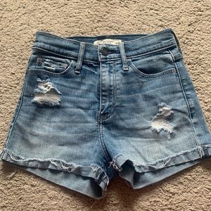 Abercrombie and Fitch high waisted shorts